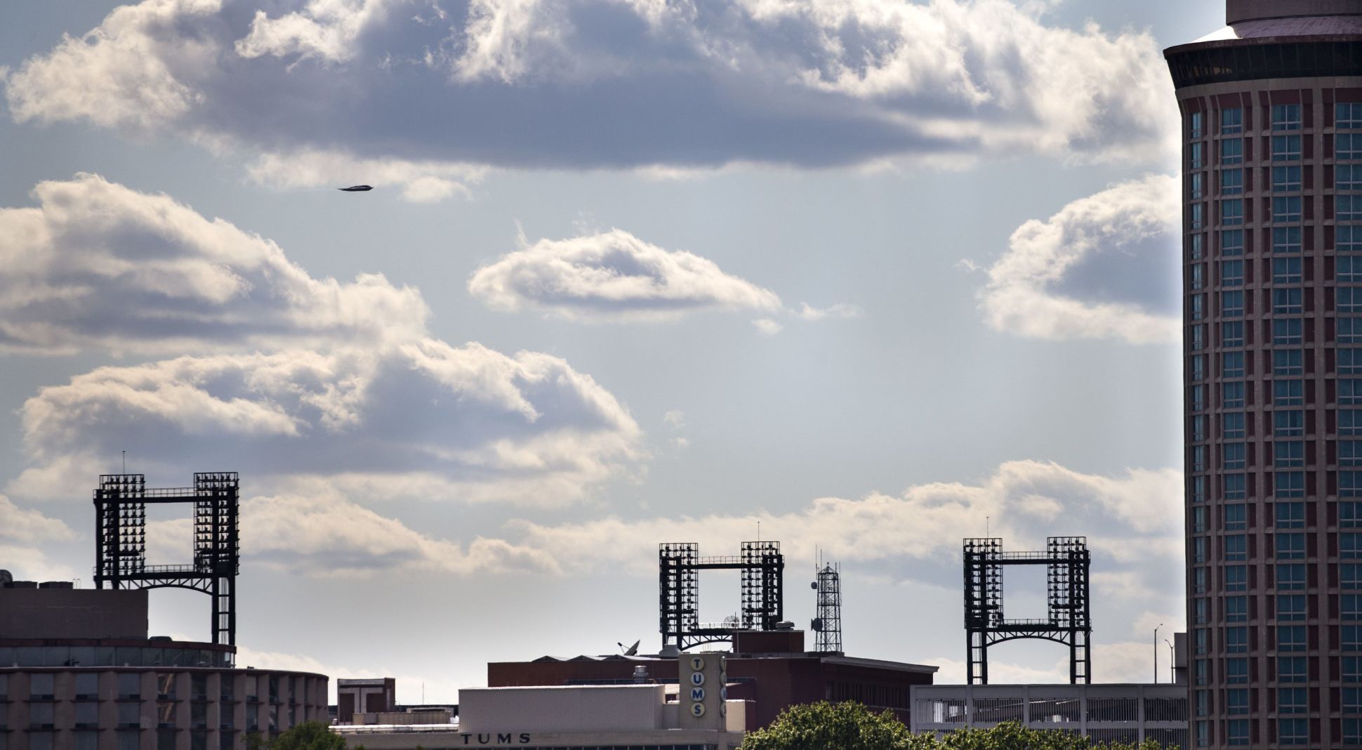 B-2 flyover